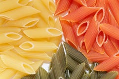 Multi Colored Macaroni With Spices Royalty Free Stock Images Multi Colored Macaroni With Spices Royalty Free Stock Images
