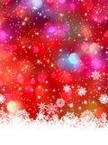 Multicolor christmas with snowflake. EPS 8 stock illustration Multicolor christmas with snowflake. EPS 8 stock illustration