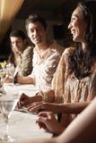 Multiethnic Group At The Bar stock photography Multiethnic Group At The Bar stock photography