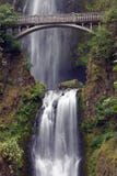 Multnomah Falls With Bridge Stock Photos Multnomah Falls With Bridge Stock Photos