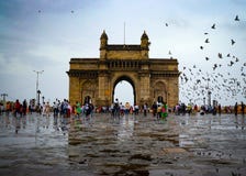 Mumbai, de poort van India stock fotografie Mumbai, de poort van India stock fotografie