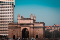 Mumbai, India, 12-Mar-2019, brama ind Mumbai zdjęcia royalty free Mumbai, India, 12-Mar-2019, brama ind Mumbai zdjęcia royalty free