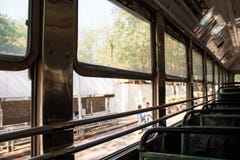 Mumbai, Indien, am 20. November 2018/indische allgemeine Buserfahrung stockfotografie Mumbai, Indien, am 20. November 2018/indische allgemeine Buserfahrung stockfotografie