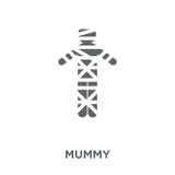 Mummy icon from collection. vector illustration Mummy icon from collection. vector illustration