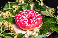 Munk S?t florsockermat F?rgrikt mellanm?l f?r efterr?tt Fest fr?n den l?ckra bakelsefrukostmunken med glasyr p? kaka royaltyfri fotografi Munk S?t florsockermat F?rgrikt mellanm?l f?r efterr?tt Fest fr?n den l?ckra bakelsefrukostmunken med glasyr p? kaka royaltyfri fotografi