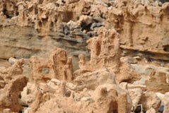 Murdeira i sławne plażowe skały Zdjęcia Royalty Free
