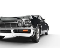Muscle car - front view extreme closeup Stock Image Muscle car - front view extreme closeup Stock Image
