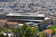 Museum of the Acropolis at Athens, Greece royalty free stock photo Museum of the Acropolis at Athens, Greece royalty free stock photo