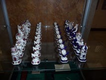 Museum akhmat-Khadzhi Kadyrov stad Grozniy De Reeks van de het Schaakgift van Tchetchenië royalty-vrije stock foto's Museum akhmat-Khadzhi Kadyrov stad Grozniy De Reeks van de het Schaakgift van Tchetchenië royalty-vrije stock foto's