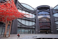 Museum of Modern and Contemporary Art , Nice, France. stock photography Museum of Modern and Contemporary Art , Nice, France. stock photography