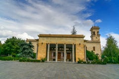 Museum van Joseph Stalin in Gori georgië stock afbeelding Museum van Joseph Stalin in Gori georgië stock afbeelding
