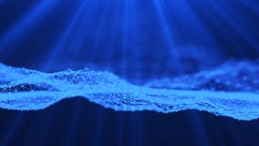 Music abstract blue background. Sound wave. Futuristic technology AI element. Big data visualization. 3d rendering vector illustration Music abstract blue background. Sound wave. Futuristic technology AI element. Big data visualization. 3d rendering vector illustration