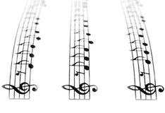 Musical Path Royalty Free Stock Image Musical Path Royalty Free Stock Image