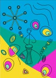 Musikhjärta vektor illustrationer Musikhjärta vektor illustrationer
