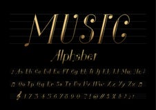 Musikstilsort stock illustrationer Musikstilsort stock illustrationer