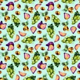 Muster der tropischen Frucht vektor abbildung Muster der tropischen Frucht vektor abbildung