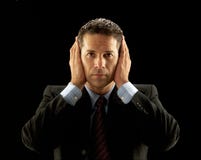 Mute Business. Royalty Free Stock Photo Mute Business. Royalty Free Stock Photo