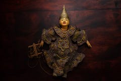 Myanmar strings puppet toy souvenir stock photos Myanmar strings puppet toy souvenir stock photos