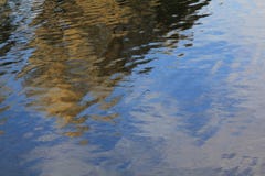 Mysterious drawing on the water royalty free stock images Mysterious drawing on the water royalty free stock images