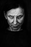 Mysterious Adult Woman Expression royalty free stock images Mysterious Adult Woman Expression royalty free stock images