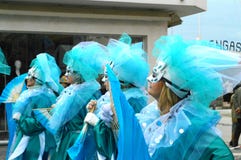 Máscaras en el carnaval de Viareggio imagen de archivo Máscaras en el carnaval de Viareggio imagen de archivo