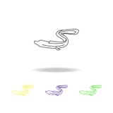 mångfärgade symboler för akne Beståndsdel av den populära symbolen för havsdjur Högvärdig kvalitets- översiktssymbol för grafisk vektor illustrationer mångfärgade symboler för akne Beståndsdel av den populära symbolen för havsdjur Högvärdig kvalitets- översiktssymbol för grafisk vektor illustrationer