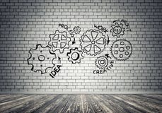 Mécanisme de vitesse comme concept de travail d'équipe Images stock Mécanisme de vitesse comme concept de travail d'équipe Images stock