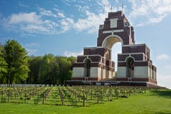 Mémorial de guerre de Thiepval images stock Mémorial de guerre de Thiepval images stock