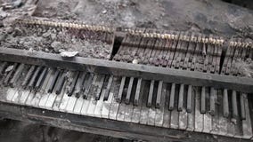 Música quebrada del piano de la guerra Música quebrada del piano de la guerra