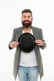Mężczyzny faceta brodaty magik Magicznej sztuczki występu pojęcie Cyrkowy magicznej sztuczki wyst?p Rozrywka i theatre zdjęcie royalty free Mężczyzny faceta brodaty magik Magicznej sztuczki występu pojęcie Cyrkowy magicznej sztuczki wyst?p Rozrywka i theatre zdjęcie royalty free