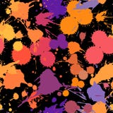 Naadloos abstract grunge vector naadloos patroon Kleurrijke artistieke plonsvlekken De vlekkeninkt bevlekt achtergrond royalty-vrije illustratie Naadloos abstract grunge vector naadloos patroon Kleurrijke artistieke plonsvlekken De vlekkeninkt bevlekt achtergrond royalty-vrije illustratie