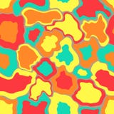 Naadloos abstract patroon met plonsen van verf royalty-vrije illustratie Naadloos abstract patroon met plonsen van verf royalty-vrije illustratie