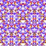 Naadloos etnisch caleidoscooppatroon royalty-vrije stock afbeelding Naadloos etnisch caleidoscooppatroon royalty-vrije stock afbeelding