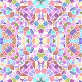 Naadloze de textuurachtergrond van de mozaïekcaleidoscoop - zoete pastelkleur multi gekleurd met witte pleister stock illustratie Naadloze de textuurachtergrond van de mozaïekcaleidoscoop - zoete pastelkleur multi gekleurd met witte pleister stock illustratie