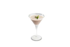 Nach dem Abendessen Cocktail lokalisiert auf einem weißen Hintergrund lizenzfreie stockfotografie Nach dem Abendessen Cocktail lokalisiert auf einem weißen Hintergrund lizenzfreie stockfotografie
