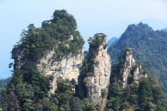 Nacional Forest Park de Zhangjiajie imagem de stock royalty free Nacional Forest Park de Zhangjiajie imagem de stock royalty free