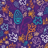 Nahtloses mit Blumenmuster des blauen Trockenblumengestecks lizenzfreie abbildung Nahtloses mit Blumenmuster des blauen Trockenblumengestecks lizenzfreie abbildung