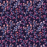 Nahtloses mit Blumenmuster mit netten Herzen Pastellfarbvektorhintergrund Textildruckdesign Lizenzfreies Stockbild Nahtloses mit Blumenmuster mit netten Herzen Pastellfarbvektorhintergrund Textildruckdesign Lizenzfreies Stockbild