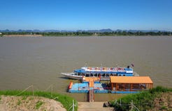 Nakhon Phanom stad arkivbild Nakhon Phanom stad arkivbild