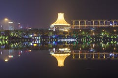 Nanning, China-Nov 9, 2016: EXPO CHINA-ASEAN do capital de t foto de stock Nanning, China-Nov 9, 2016: EXPO CHINA-ASEAN do capital de t foto de stock