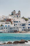 Naoussa, isola di Paros, Grecia fotografie stock Naoussa, isola di Paros, Grecia fotografie stock