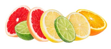 Naranja determinada de los agrios, pomelo, cal, limón aislado en blanco fotografía de archivo libre de regalías Naranja determinada de los agrios, pomelo, cal, limón aislado en blanco fotografía de archivo libre de regalías