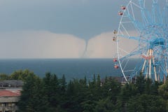 Narodziny tornado. zdjęcia stock Narodziny tornado. zdjęcia stock
