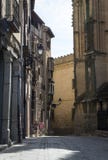 Narrow street, Segovia, Castilla y Leon, Spain stock image Narrow street, Segovia, Castilla y Leon, Spain stock image