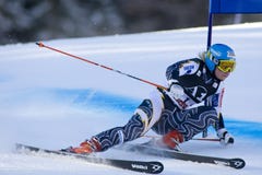 NARTA: Lienz giganta slalom zdjęcie stock NARTA: Lienz giganta slalom zdjęcie stock