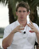 NASCAR bestuurder Carl Edwards stock afbeelding NASCAR bestuurder Carl Edwards stock afbeelding