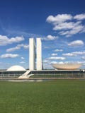 National congress of brazil, in brasilia stock photo National congress of brazil, in brasilia stock photo