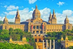National Museum in Barcelona Museu Nacional d Art de Catalunya stock images National Museum in Barcelona Museu Nacional d Art de Catalunya stock images
