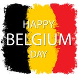 Nationell dag av Belgien royaltyfri illustrationer Nationell dag av Belgien royaltyfri illustrationer