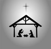 The Nativity of Jesus Christ. Bethlehem star royalty free illustration The Nativity of Jesus Christ. Bethlehem star royalty free illustration